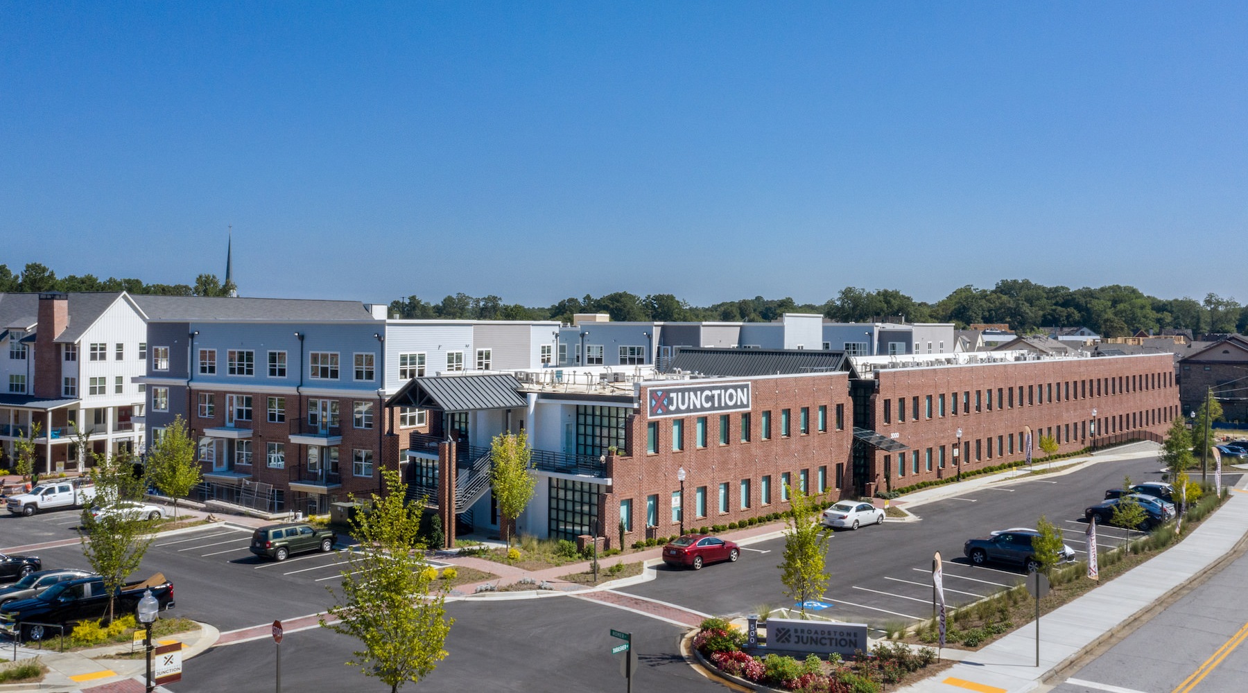 Exterior view of the property